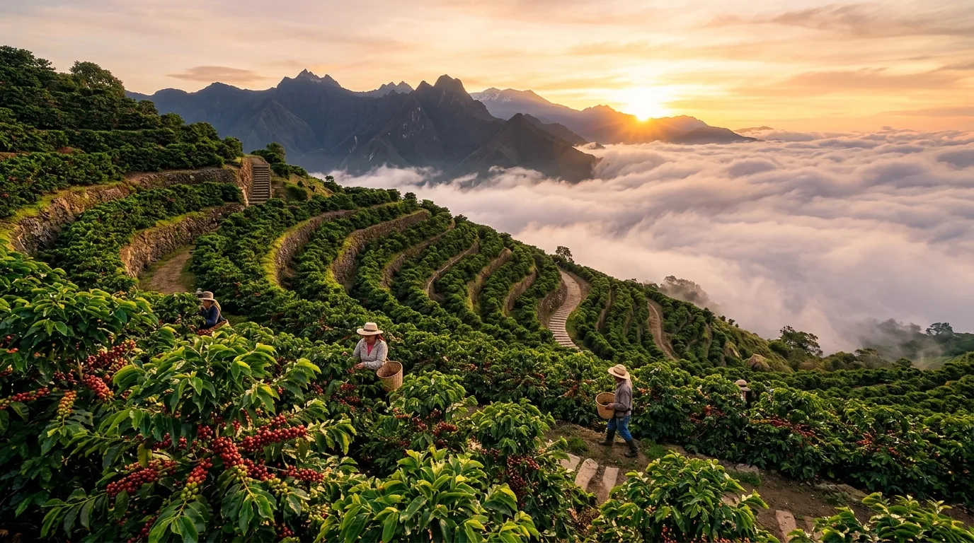 High Altitude Mountain Terraces