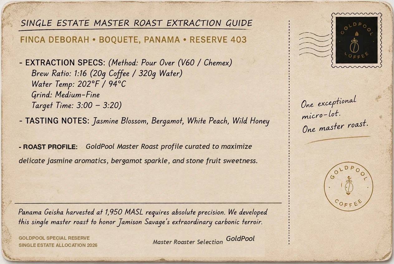 Side B: Roaster Notes & Harvest Provenance